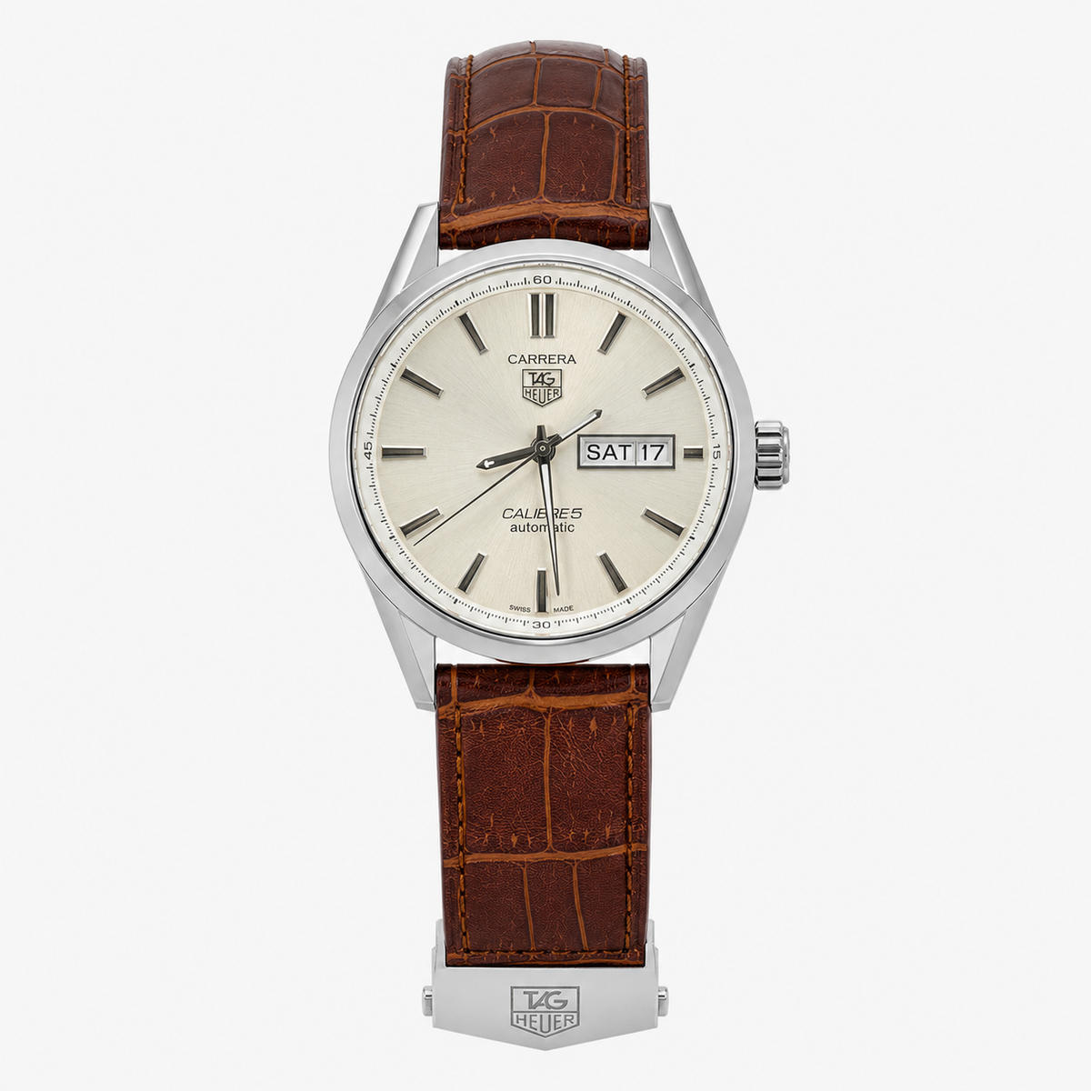 Brown Carrera Day Date Elite Dial Watch