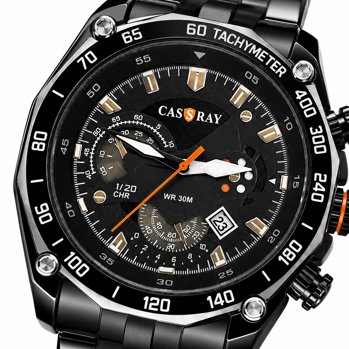 Tachy All Black Cassray Watch