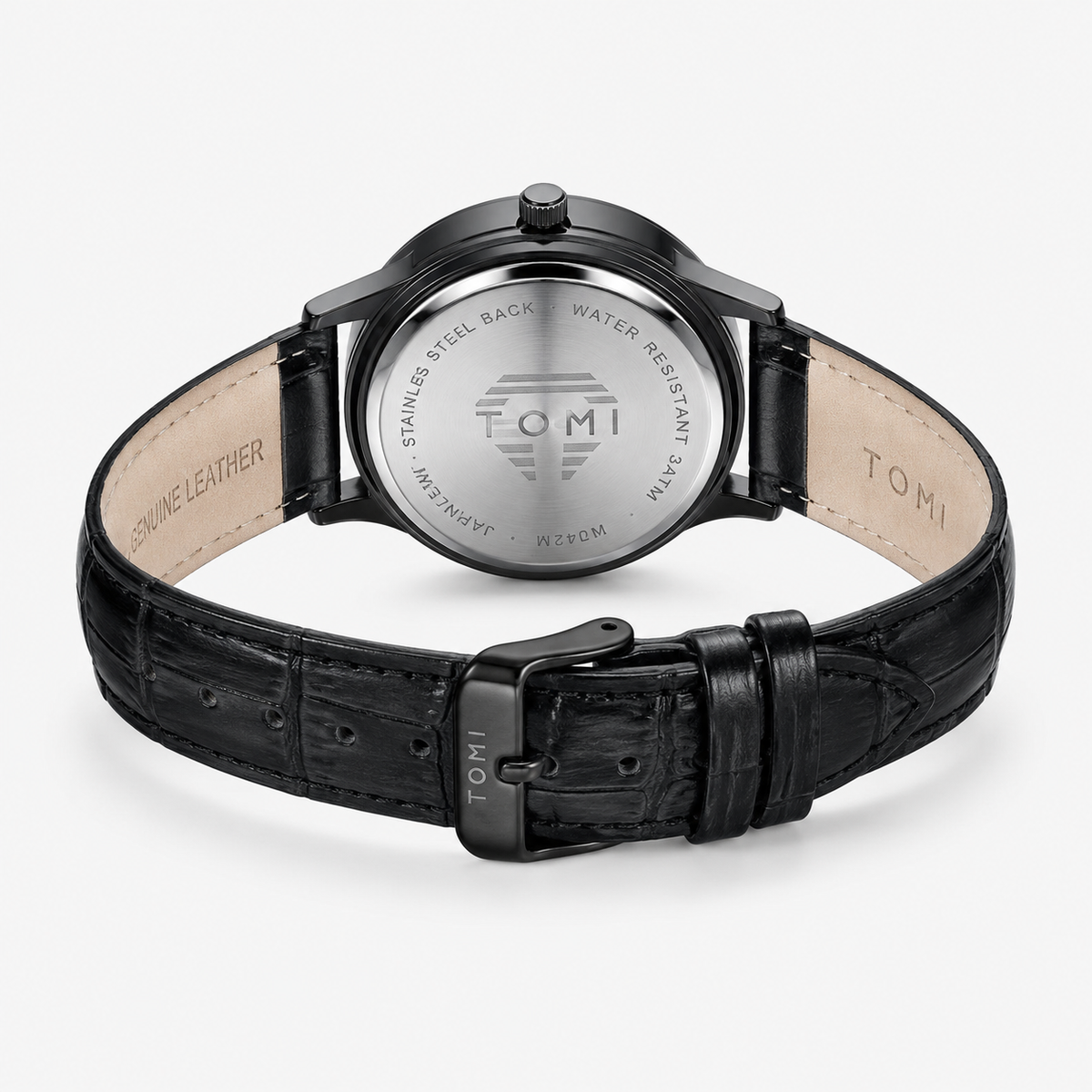 Tomi Day Date All Black Watch