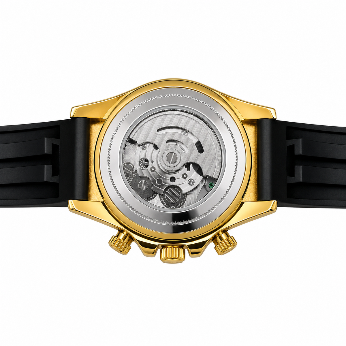 Skeleton Daytona Gold White Watch
