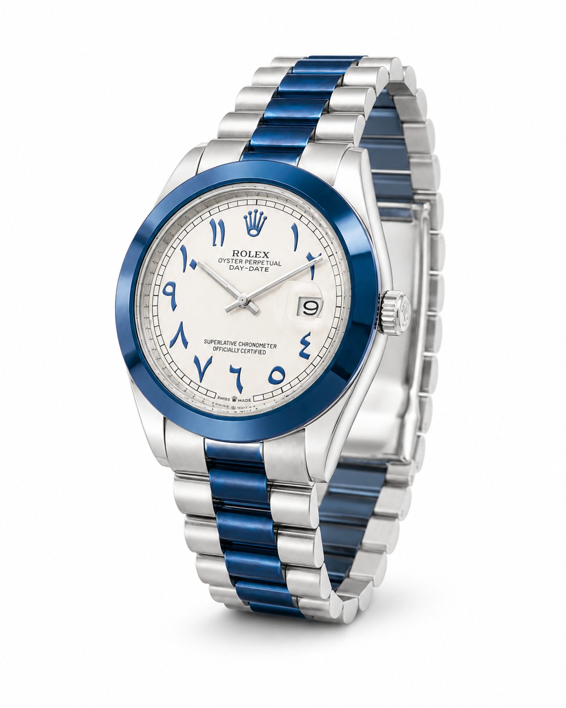Silver Tungsten Date Just Watch