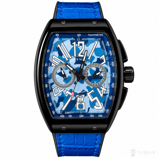 Blue Camo Chronograph Frank Muller Watch