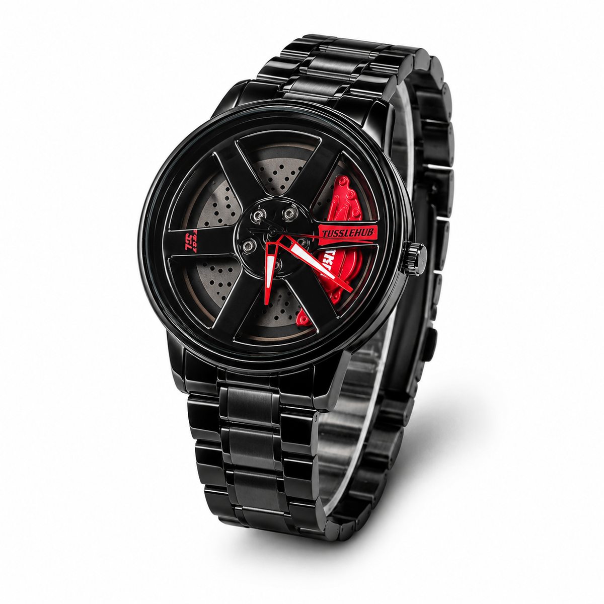 Skmei Red Vossen Ace Dial Wheel Watch