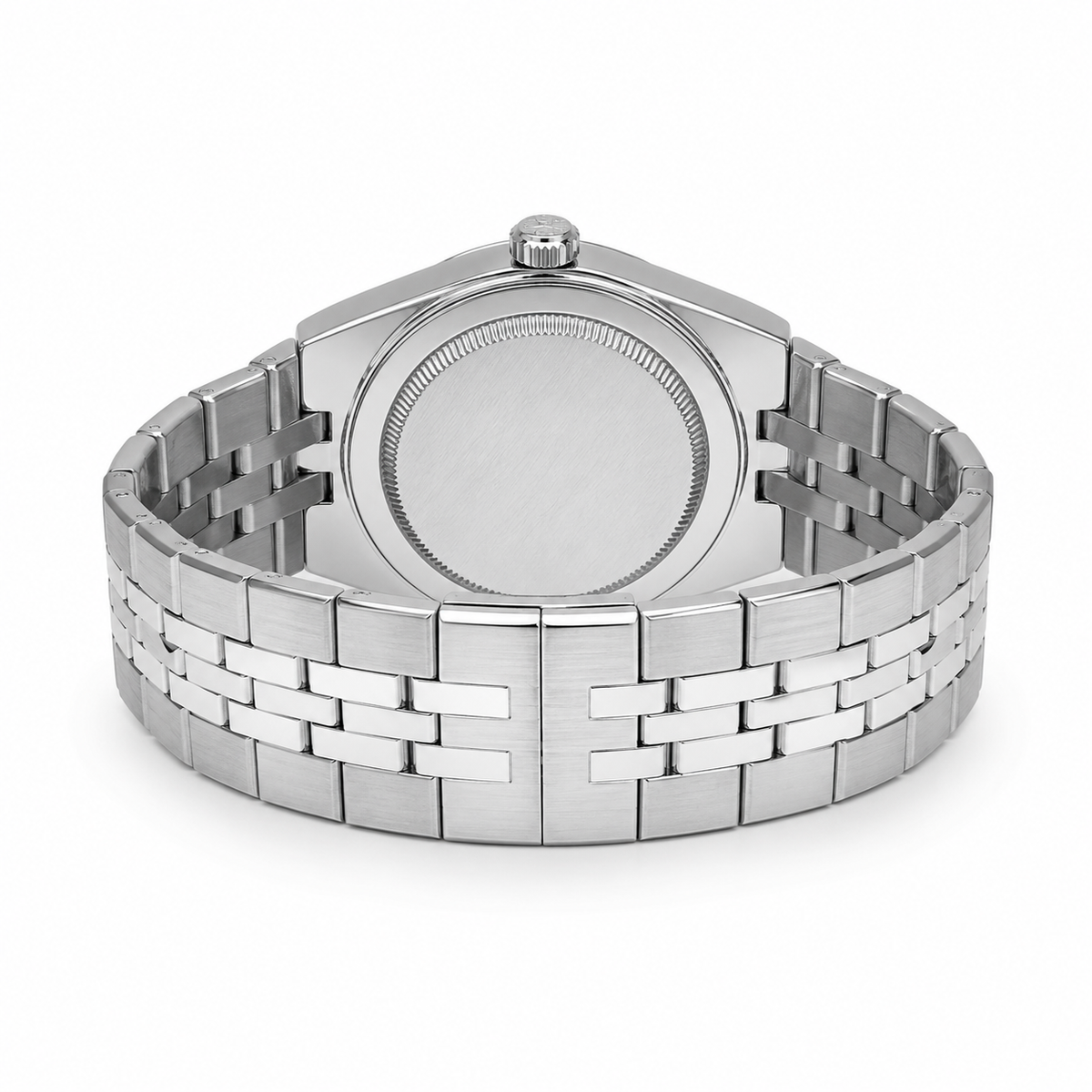 Silver Ice Blue Luxus Watch