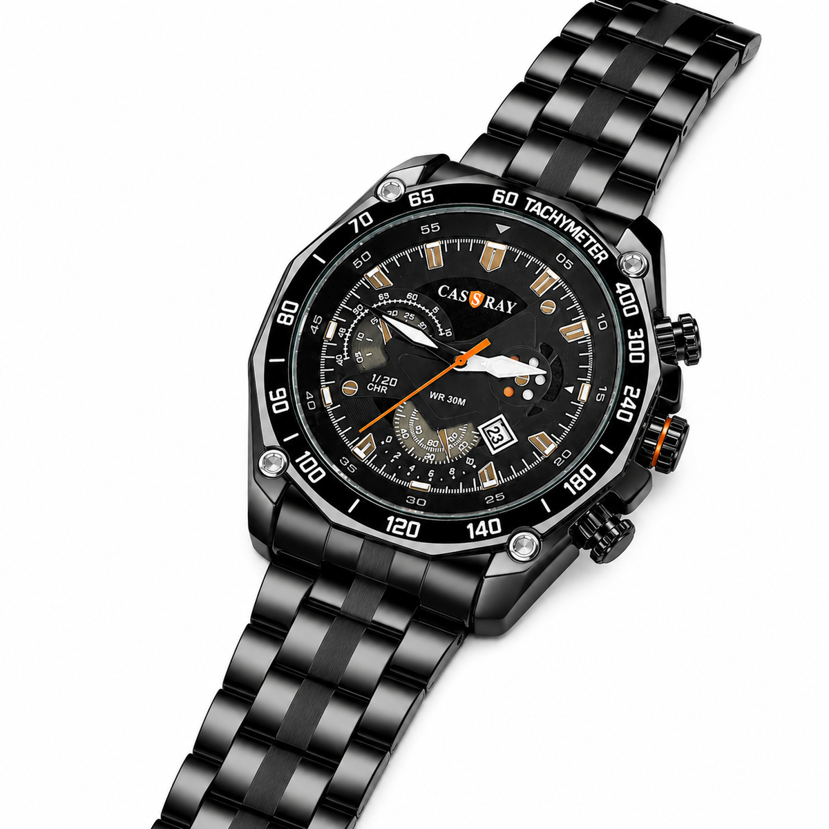 Tachy All Black Cassray Watch