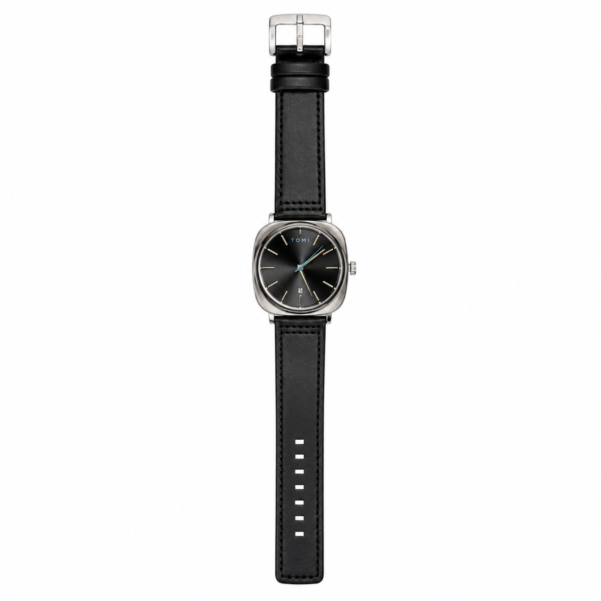 Tomi Black Silver Business Class Watch