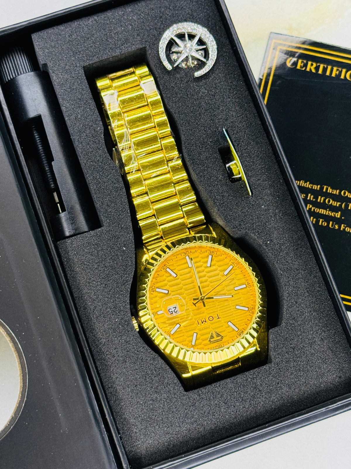 Tomi S3A All Gold Premium Watch