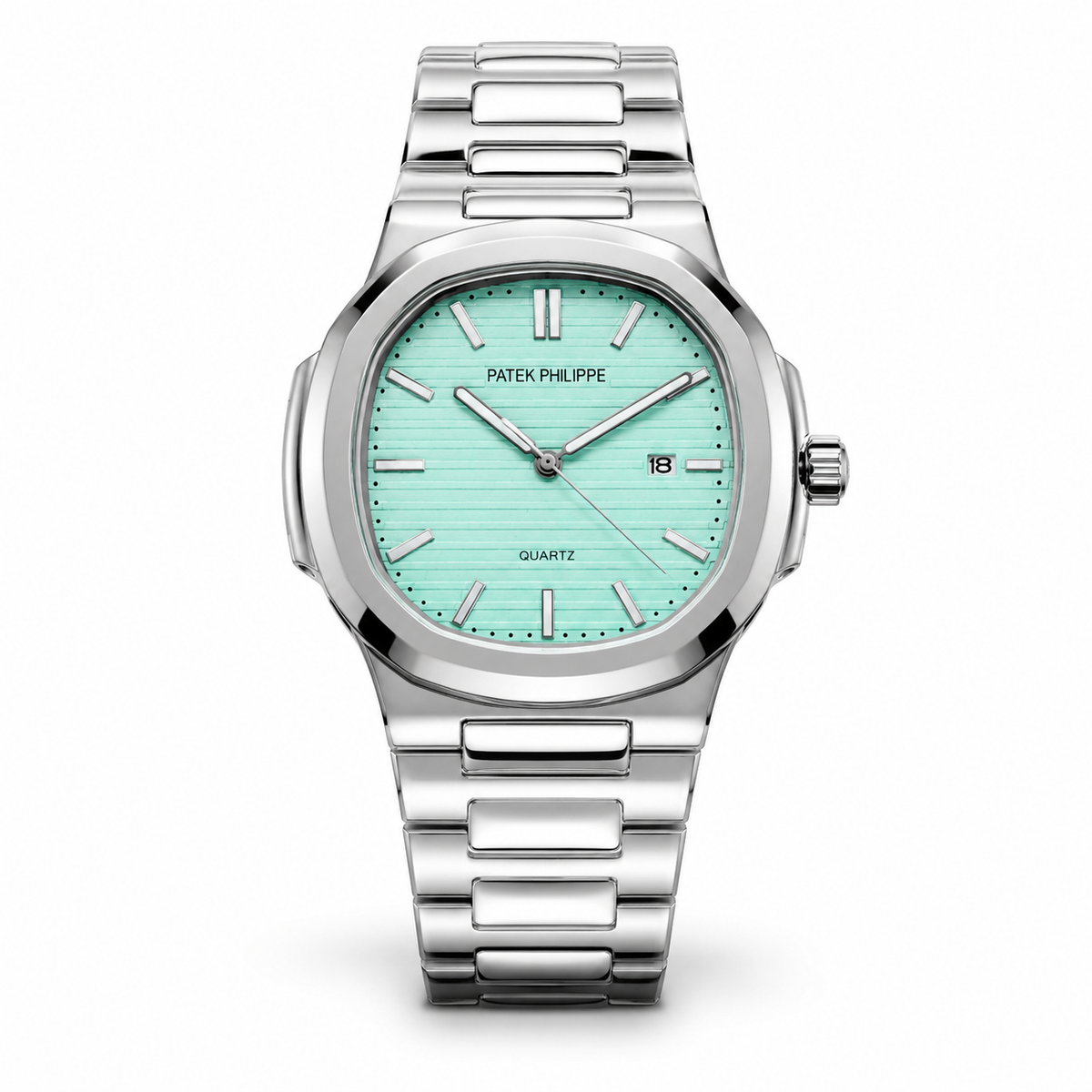 Silver Tiffany Nautilus Premium Watch