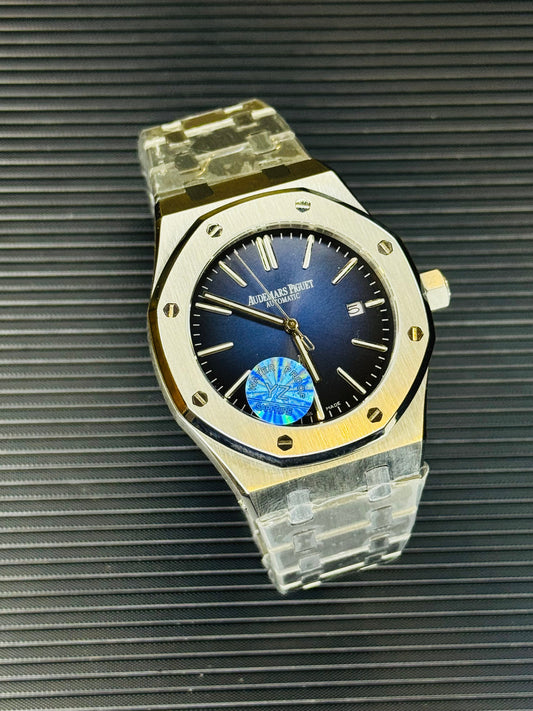AP Super Clone Silver Sapphire Royal Oak Watch