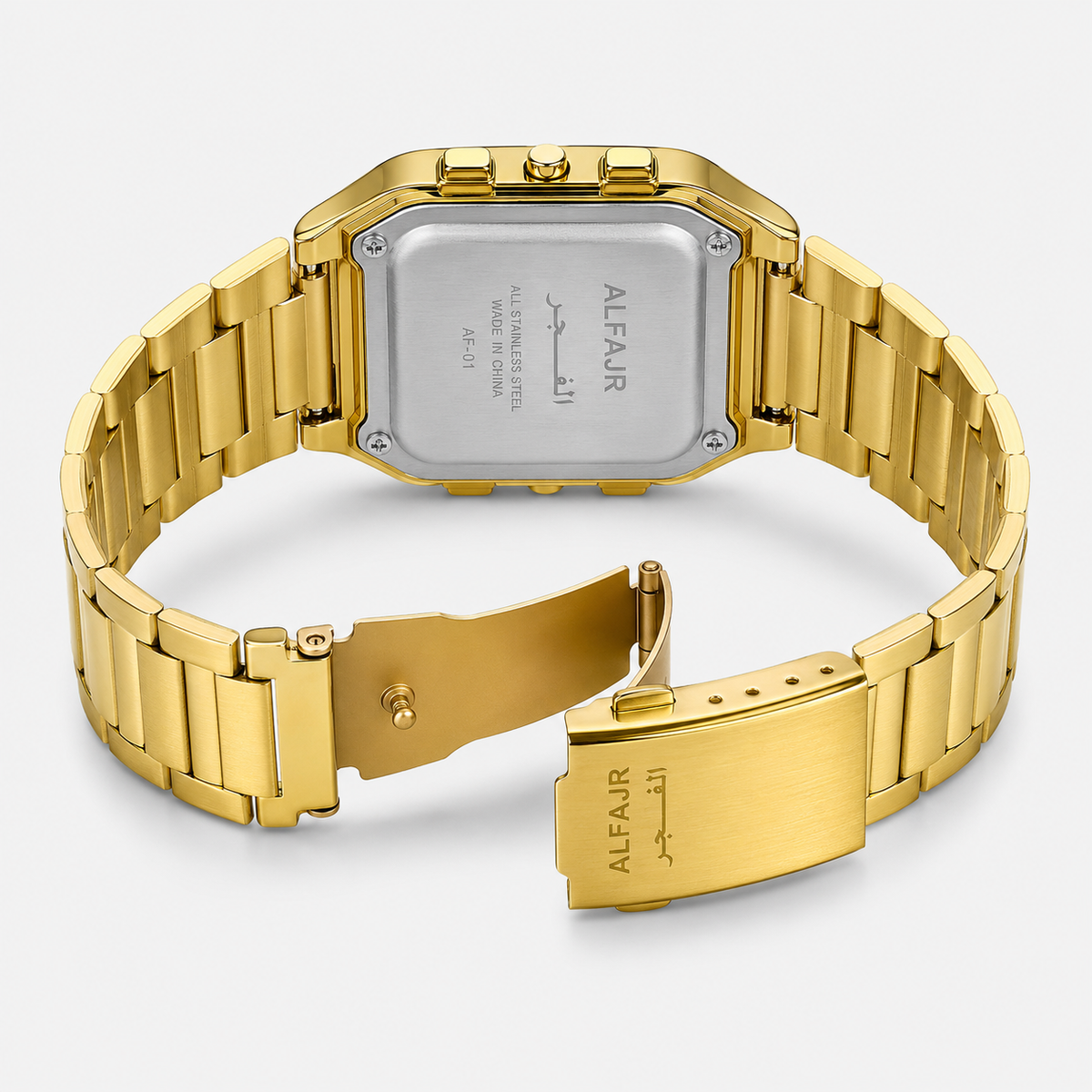 Gold Al Fajr WL-08S Watch