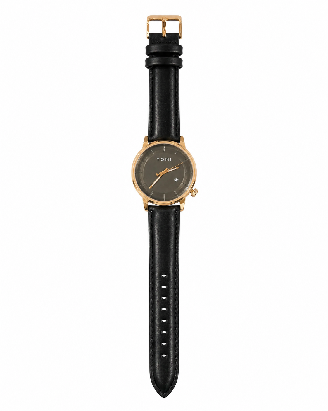 Tomi Gold Black Galaxy Watch