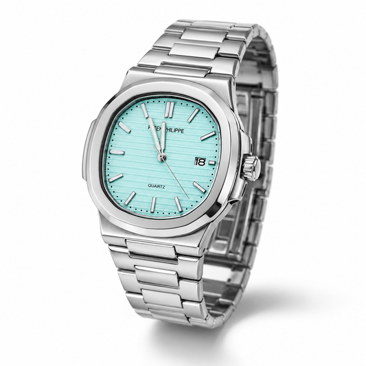 Silver Tiffany Nautilus Premium Watch