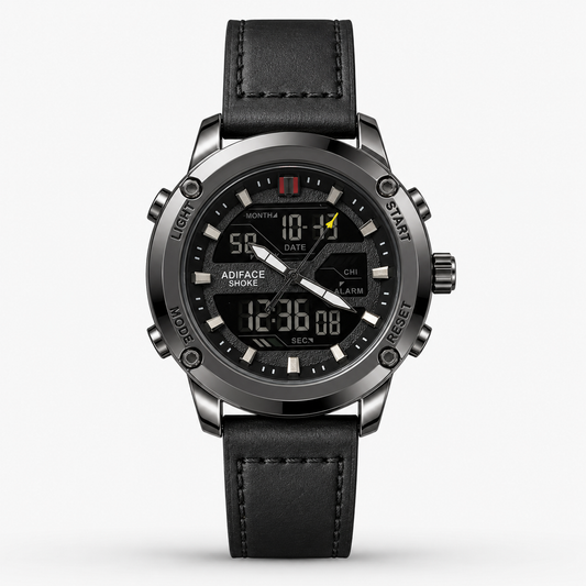 The Adiface Shoke Dual Time Watch