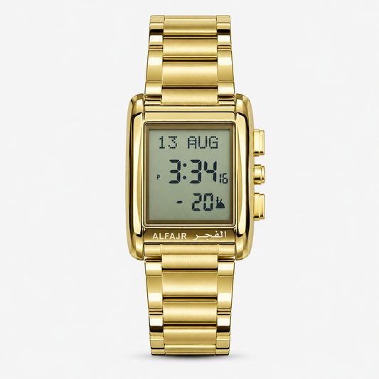 Gold Al Fajr WL-08S Watch